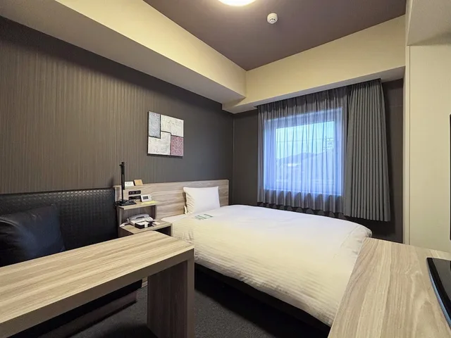 غرفة مفردة بسرير مزدوج، Hotel Route Inn Masuda 3/4