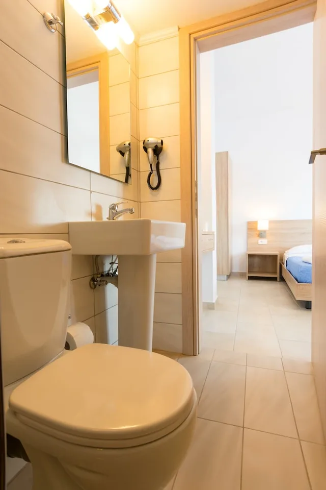 استوديو بسرير مزدوج وسرير فردي بإطلالة على البحر، Socrates Apartments &amp; Restaurant 6/7