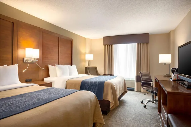 غرفة بسريرين كوين، Comfort Inn and Suites Presidential 1/1