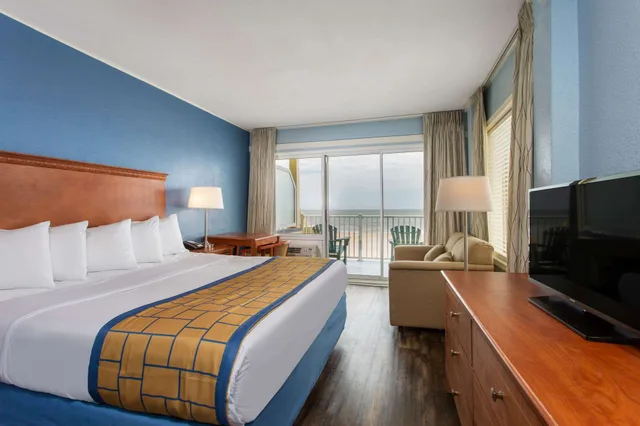 جناح بسرير كينج بغرفة نوم واحدة، Days Inn by Wyndham Ocean City Oceanfront 1/1