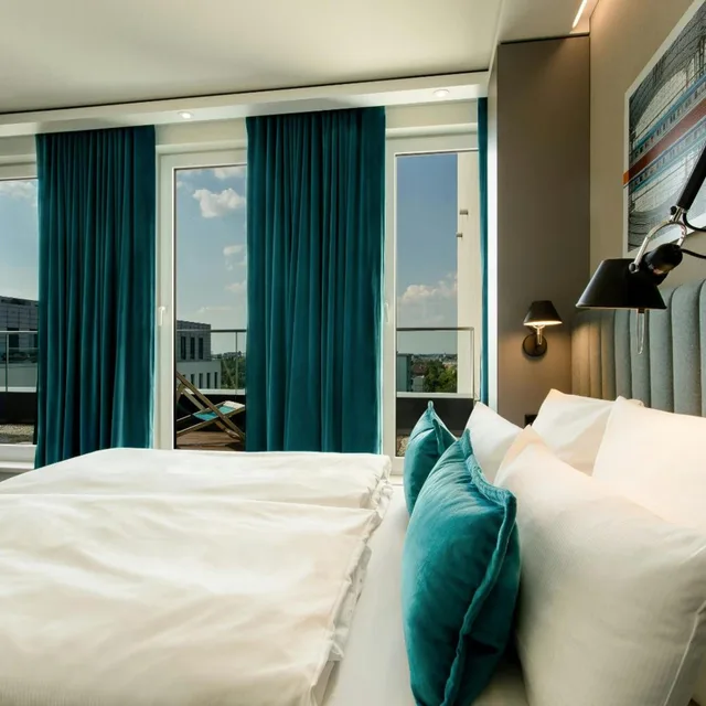 غرفة بسرير مزدوج، Hotel Motel One Berlin-Hauptbahnhof 2/9