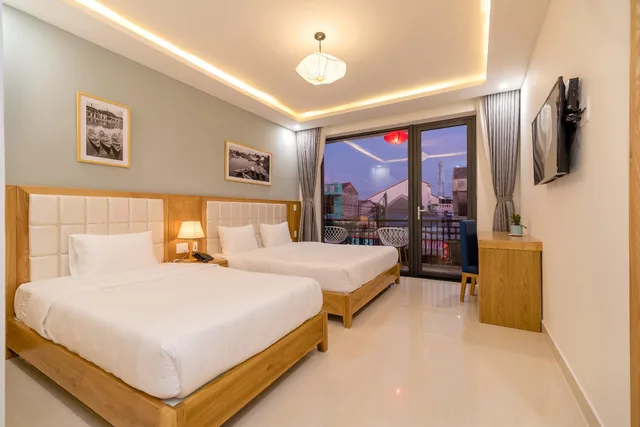 غرفة عائلية بسريرين كوين، Babylon Villa 1/3