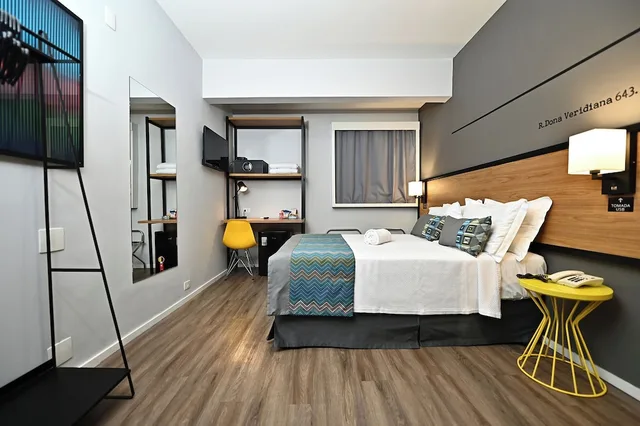 غرفة قياسية بسرير مزدوج لذوي الإعاقة، Hotel Monreale Lifestyle Higienopolis Sao Paulo 2/4