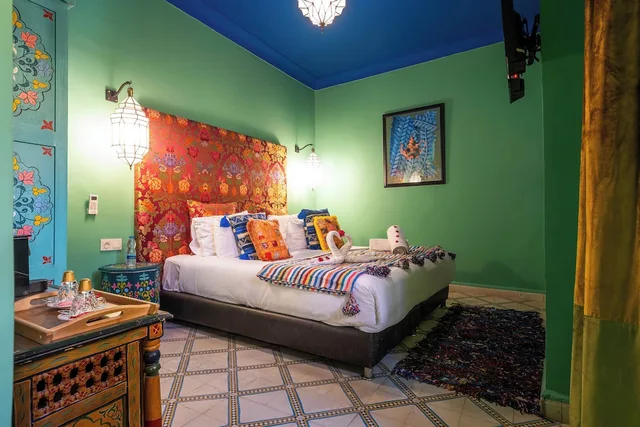 غرفة سوبيريور بسريرين منفصلين، Riad Dar Khmissa 4/8