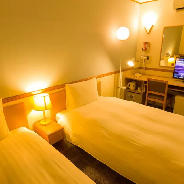 غرفة بسريرين منفصلين للمدخنين، Toyoko Inn Kokura-eki Shinkansen-guchi 4/10