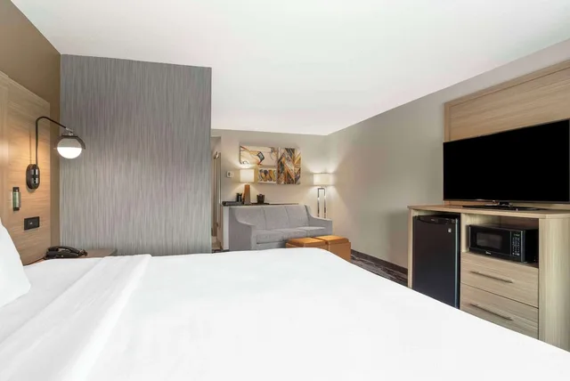 جناح بسرير كينج مع أريكة، Comfort Suites At WestGate Mall 1/7