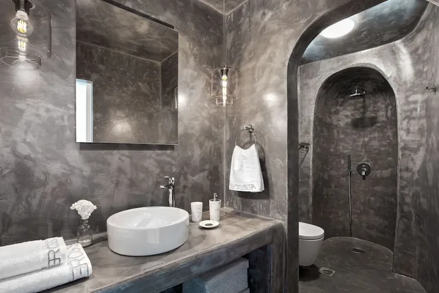 5 Bedrooms, Luxury, Villa, Twin Beds, 4 Double Beds, 5 Bathrooms, Private Pool، Erossea Villa Santorini Imerovigli 3/5