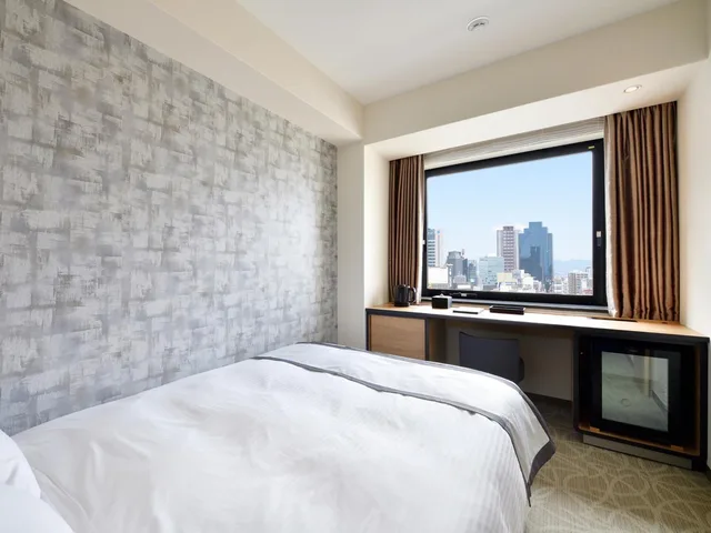 Room, Semi Double Bed, Lounge Access, HOTEL ELCIENT OSAKA 2/3