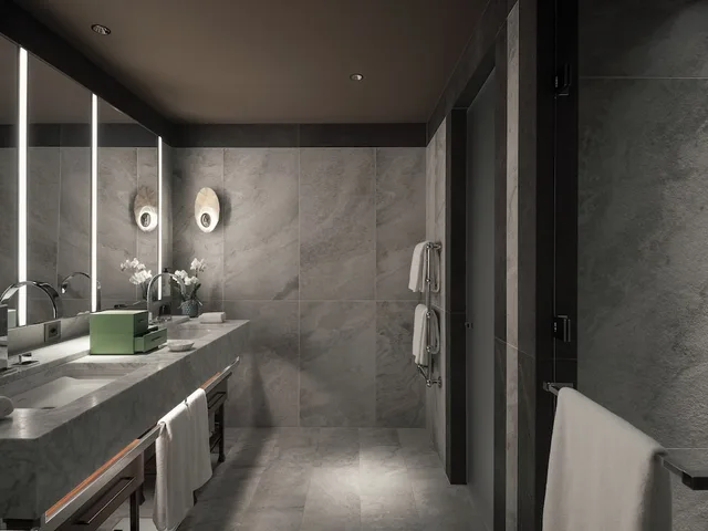 غرفة ديلوكس بسريرين منفصلين بشرفة، Mandarin Oriental Savoy, Zurich 3/4