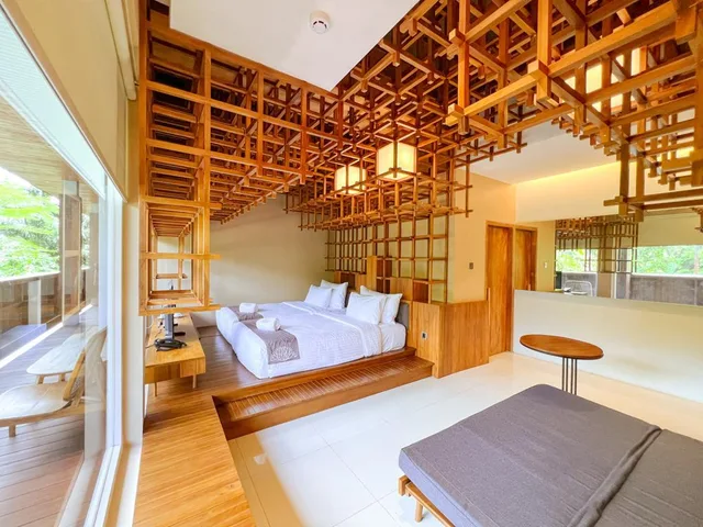 جناح سيغنتشر بسريرين منفصلين مع أريكة، HALO Sustainable Resort Karimunjawa 1/1