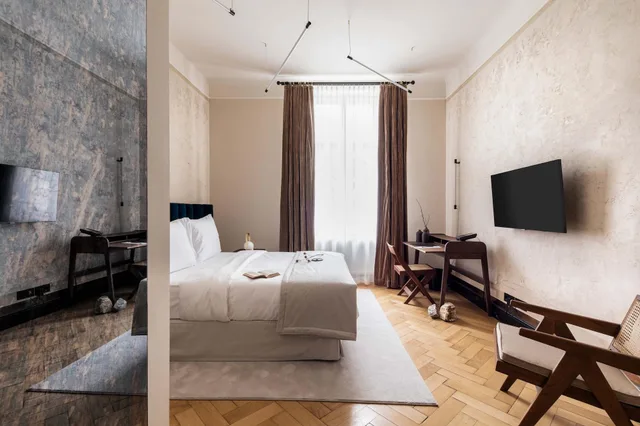 غرفة كلاسيكية بسرير مزدوج، Zola Hotel Palais de Boheme 2/3
