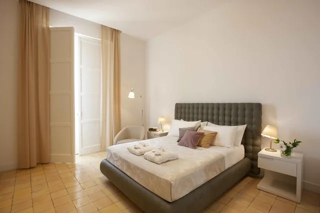 غرفة بسرير مزدوج بشرفة، Tenuta Duca Marigliano Boutique Hotel 2/3