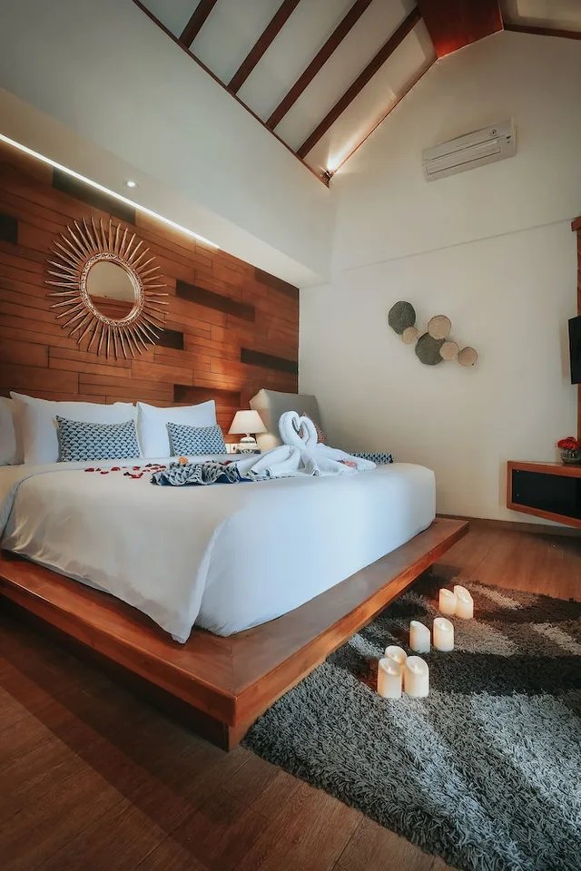 فيلا بسرير كوين بغرفة نوم واحدة بمسبح خاص، D Wina Villa Seminyak 1/8