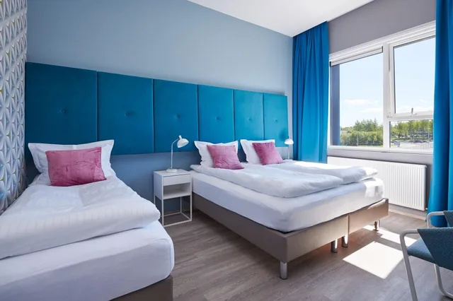غرفة ثلاثية بسريرين، Hotel Oddsson 1/5