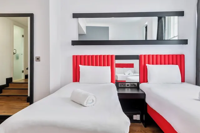 غرفة عائلية رباعية بسريرين مزدوجين، easyHotel Newcastle City Centre 9/10