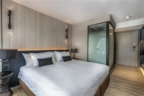 غرفة ديلوكس بسرير مزدوج أو سريرين منفصلين، Bayphere Hotel Pattaya JC 1/1