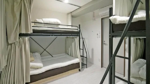 غرفة بأسرّة بطابقين في الملحق، Hotel Mikado 3/3