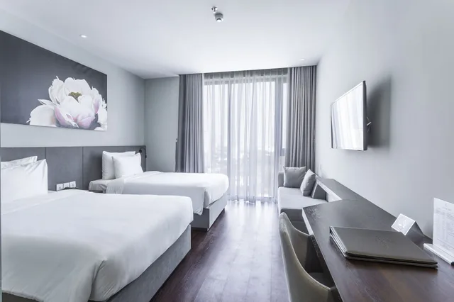 غرفة سوبيريور بسريرين منفصلين، Everland Hotel 5/10