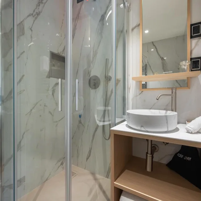 غرفة بسرير مزدوج أو سريرين منفصلين، Hotel Globus 5/5