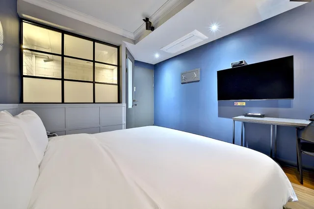 غرفة قياسية بسرير مزدوج، Seomyeon Hound Hotel 1St Street 8/9