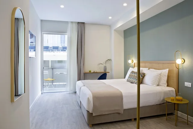 غرفة ديلوكس بشرفة، Hypnos Inn Athens Hotel 2/5