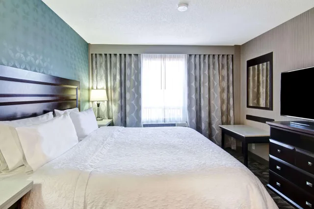 Connecting, Space, Suite, King Bed، Hampton Inn & Suites by Hilton Calgary-Airport 1/3