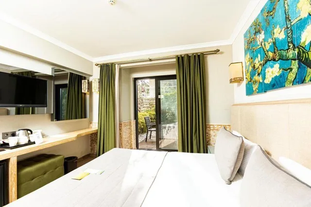 غرفة بشرفة، Bodrium Hotel and Spa 1/1