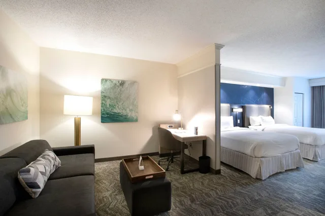 Studio, 2 Queen Beds, Sofa, Springhill Suites Savannah I-95 South 2/5