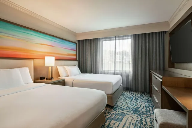 جناح بسريرين مزدوجين، Embassy Suites by Hilton Tampa Downtown Convention Center 2/10