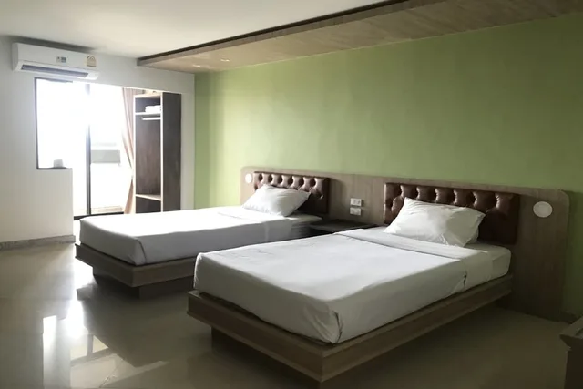 غرفة بزنس بسريرين منفصلين، Lopburi Residence Hotel 3/5