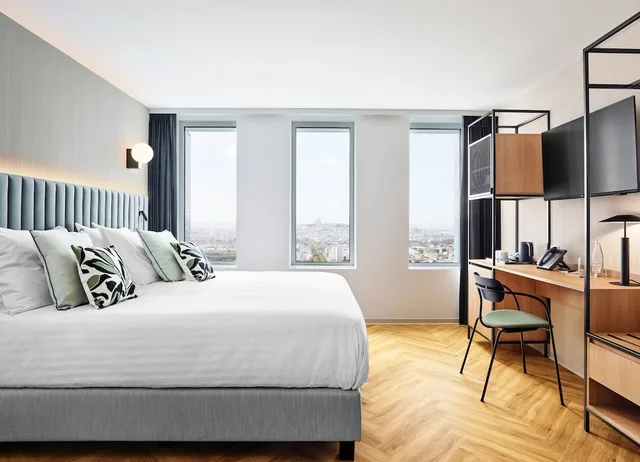 غرفة سوبيريور بسرير مزدوج أو سريرين منفصلين، H4 Wyndham Paris Pleyel 1/2