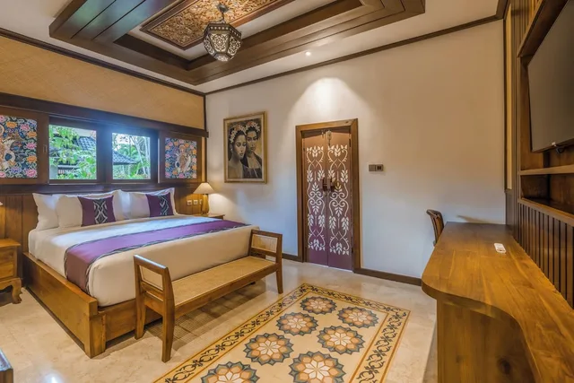 غرفة ملكية بسرير كينج، Puri Saraswati Dijiwa Ubud 1/6