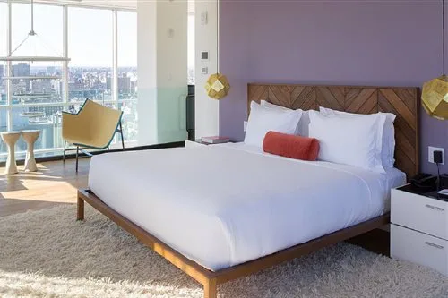 غرفة سوبيريور بسرير مزدوج أو سريرين منفصلين، Hotel Indigo Lower East Side New York 1/2