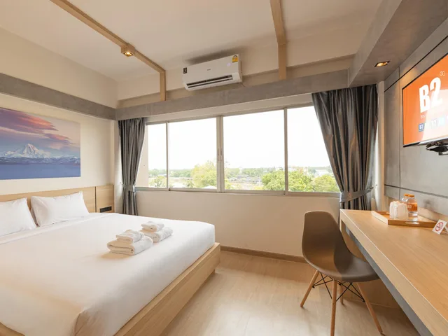 غرفة بريميير فاخرة، B2 Surat Thani Boutique & Budget Hotel 1/1