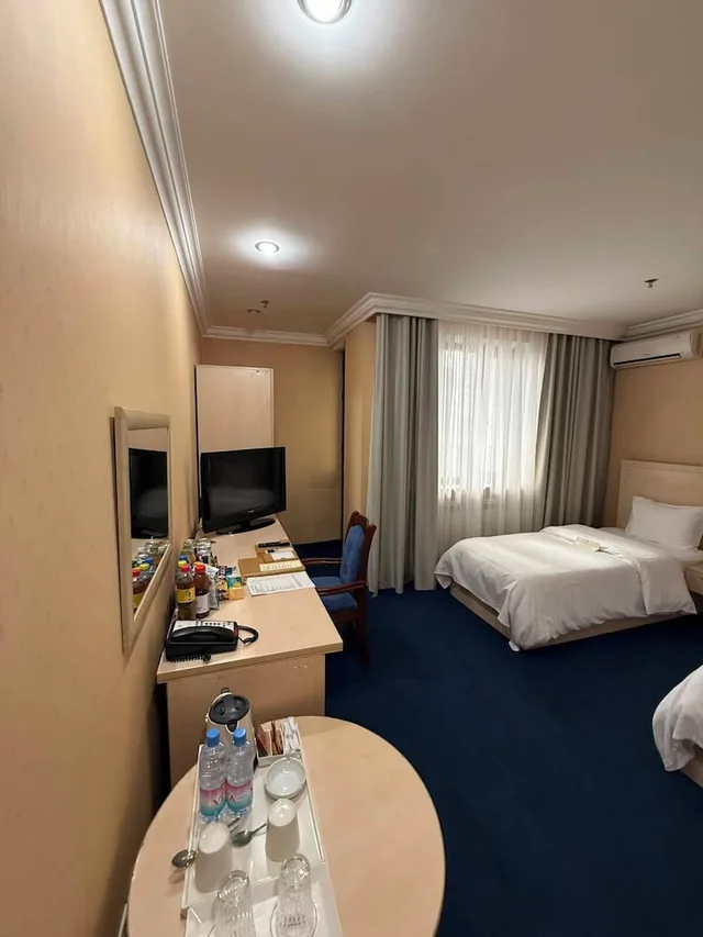 غرفة اقتصادية بسريرين منفصلين بغرفة نوم واحدة، King Hotel Astana 2/5
