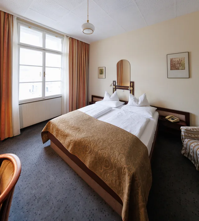 غرفة قياسية بسرير مزدوج، Hotel Continental 3/5