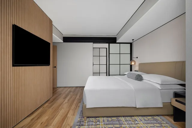 جناح استوديو كلوب بغرفة نوم واحدة، Sheraton Chengdu Lido 1/8