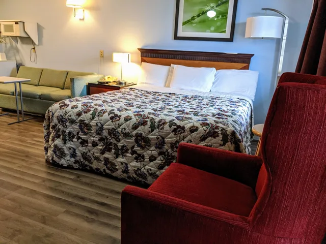 غرفة قياسية مفردة بسرير كينج مع أريكة، Executive Inn 2/2