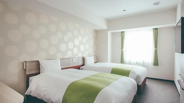 غرفة قياسية بسريرين منفصلين للمدخنين، Kuretake Inn Premium Meieki Minami 1/1