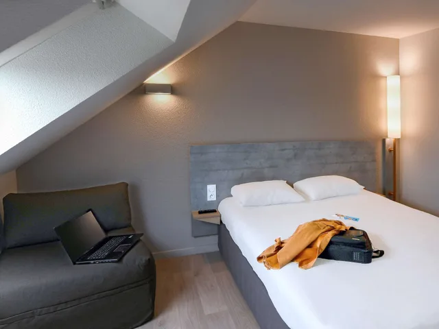غرفة عائلية بسريرين مزدوجين، Ibis Budget Vannes Ploeren 5/9