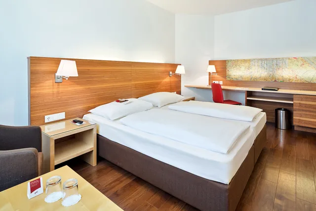 غرفة كلاسيكية بسرير مزدوج أو سريرين منفصلين، Four Points Flex by Sheraton Vienna Hauptbahnhof 3/5