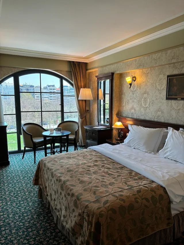 غرفة ديلوكس بسرير كوين بإطلالة على المتنزه، Germir Palas Hotel 7/10