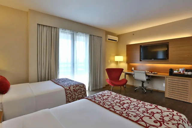 غرفة تنفيذية بسريرين منفصلين، Radisson Blu Sao Paulo 1/1