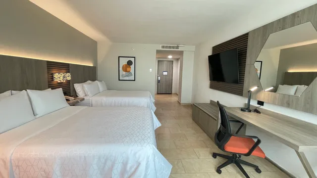 غرفة بسريرين مزدوجين، Holiday Inn Express Merida 3/10