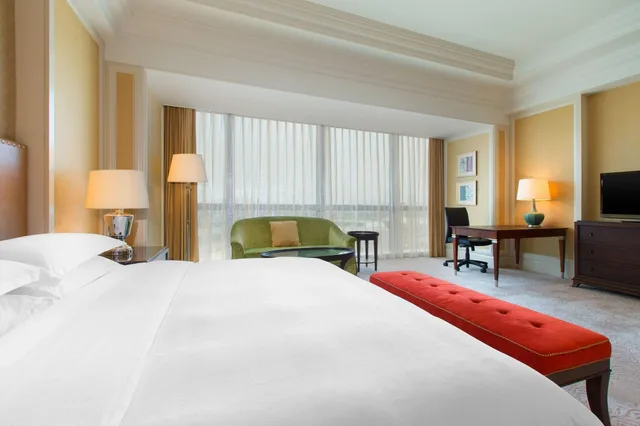 غرفة بريميير بسرير مزدوج، Sheraton Fuzhou Hotel 1/4