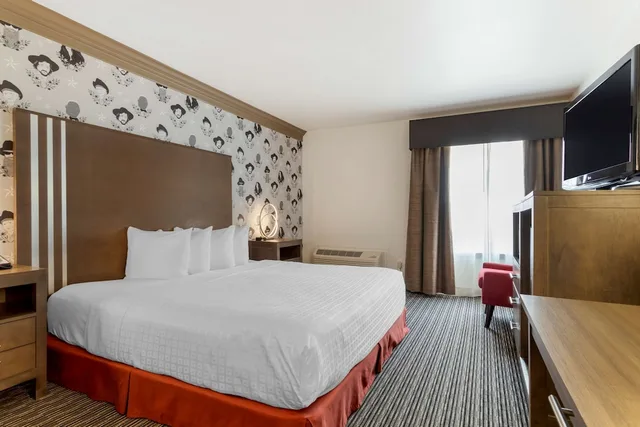 غرفة قياسية بسرير كينج بإطلالة على الفناء، Aiden Austin City Hotel 2/7