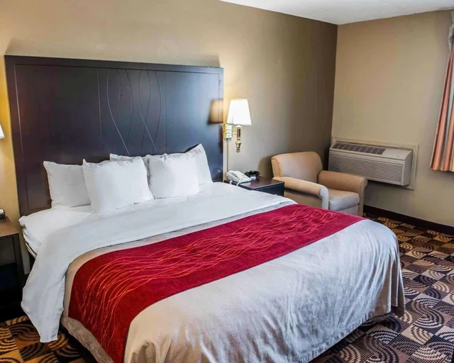 غرفة بسرير مزدوج، Comfort Inn & Suites Indianapolis Northwest - College Park 1/6
