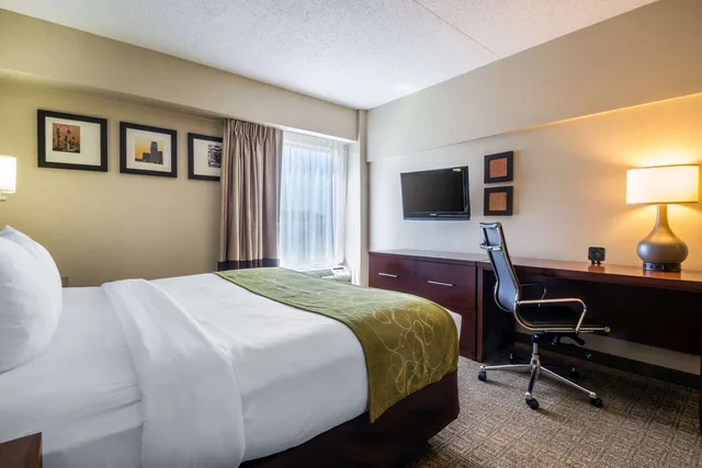 غرفة بسرير كينج، Comfort Suites At Woodbridge 3/3