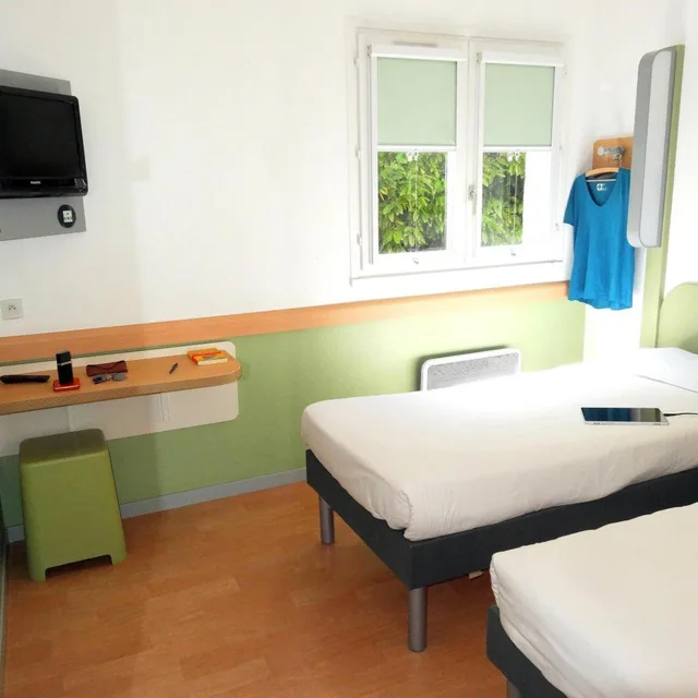 غرفة بسرير فردي، Ibis Budget Marne La Vallee 4/10