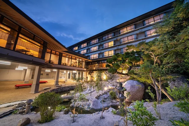 غرفة بريميوم بإطلالة على البحر، Miyajima Grand Hotel Arimoto 1/1